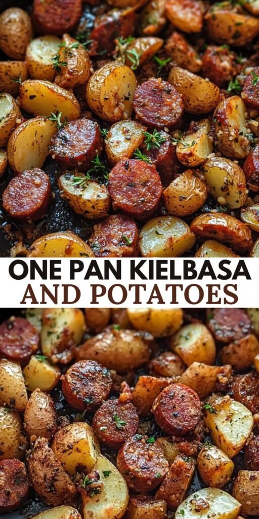 One Pan Kielbasa and Potatoes