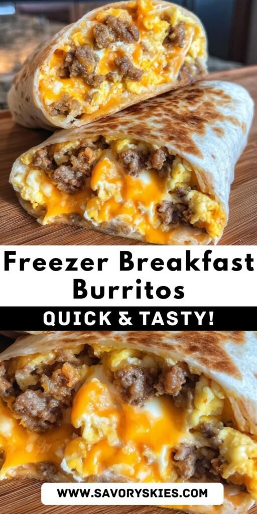 Effortless & Tasty Freezer Breakfast Burritos