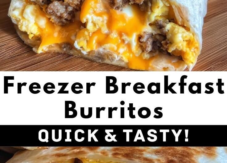 Effortless & Tasty Freezer Breakfast Burritos