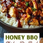 Honey BBQ Chicken Rice Bowl – Sweet & Savory Meal in a Bowl