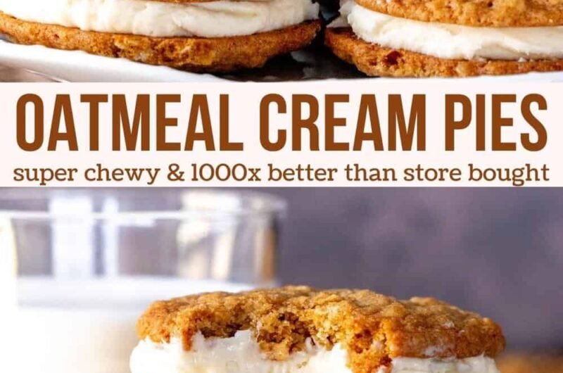 Homemade Oatmeal Cream Pies