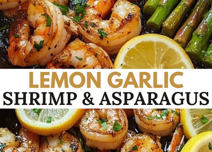 Lemon Garlic Shrimp and Asparagus (20-Minutes)