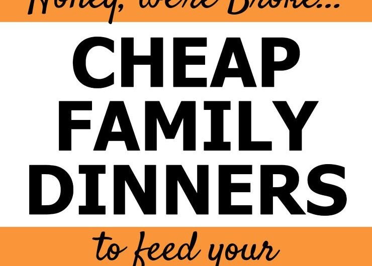 Honey We're Broke Cheap Family Dinners To Feed Picky Eaters