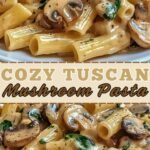 Cozy Tuscan Mushroom Pasta