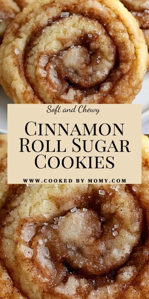 Cinnamon Roll Sugar Cookies