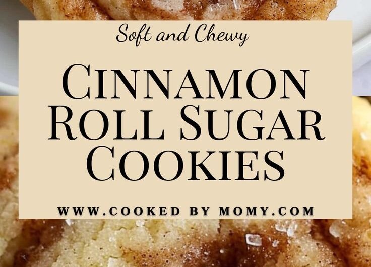 Cinnamon Roll Sugar Cookies