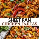 Sheet Pan Chicken Fajitas