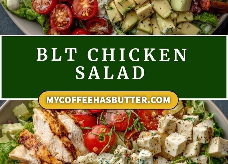 Savory BLT Chicken Salad | Healthy Salad Recipe