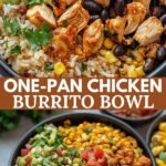 One-Pan Chicken Burrito Bowl (30 minutes)