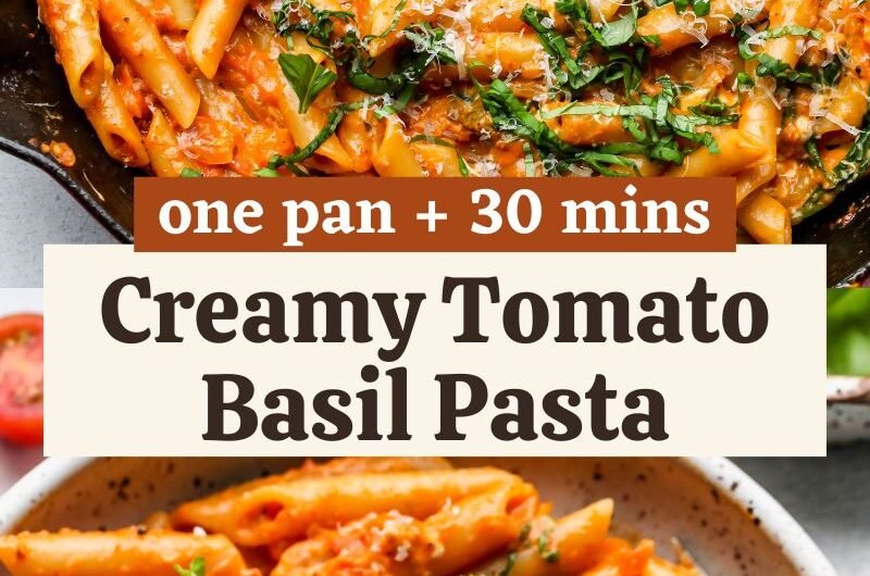 One Pan Creamy Tomato Pasta