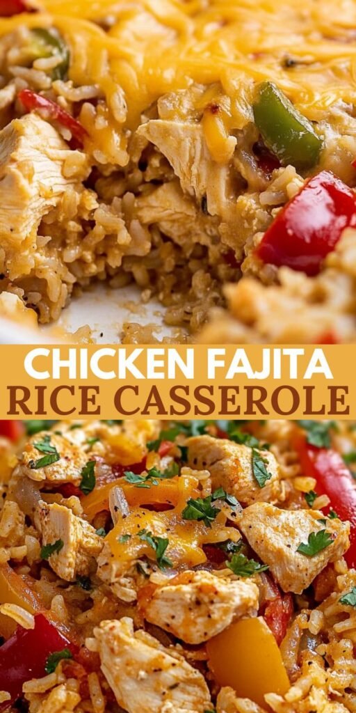 Chicken Fajita Casserole