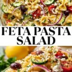 Feta Mediterranean Pasta Salad