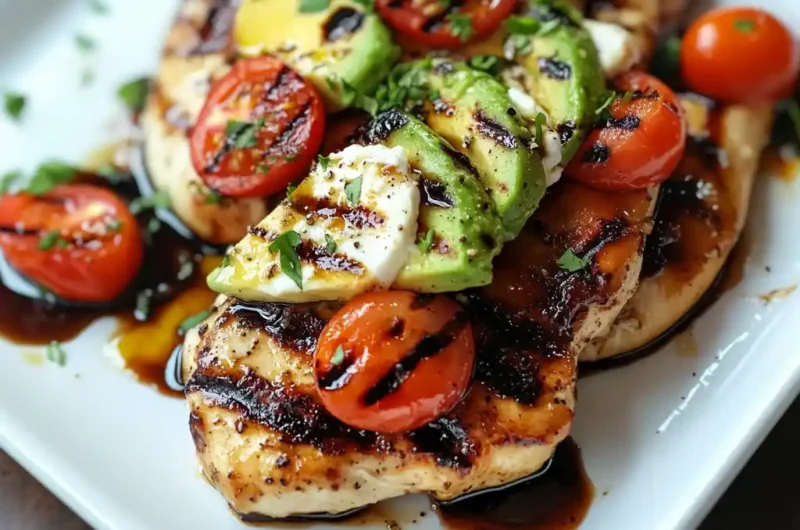 Grilled California Avocado Chicken Recipe