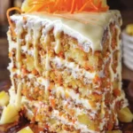 Hawaiian Carrot Pineapple Cake