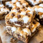 S’mores Cookie Bars
