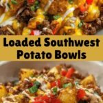 Loaded Southwest Potato Bowls | Cozy Flavor-Packed Dinner Idea