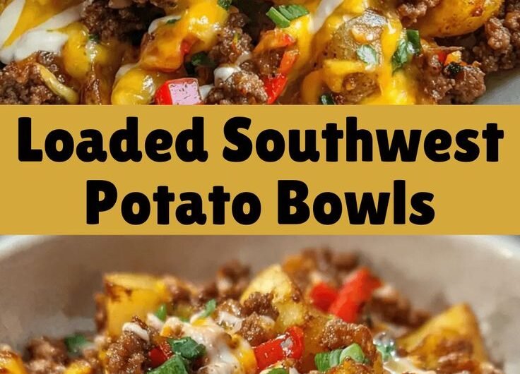 Loaded Southwest Potato Bowls | Cozy Flavor-Packed Dinner Idea