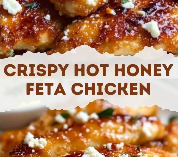 Tasty Crispy Hot Honey Feta Chicken