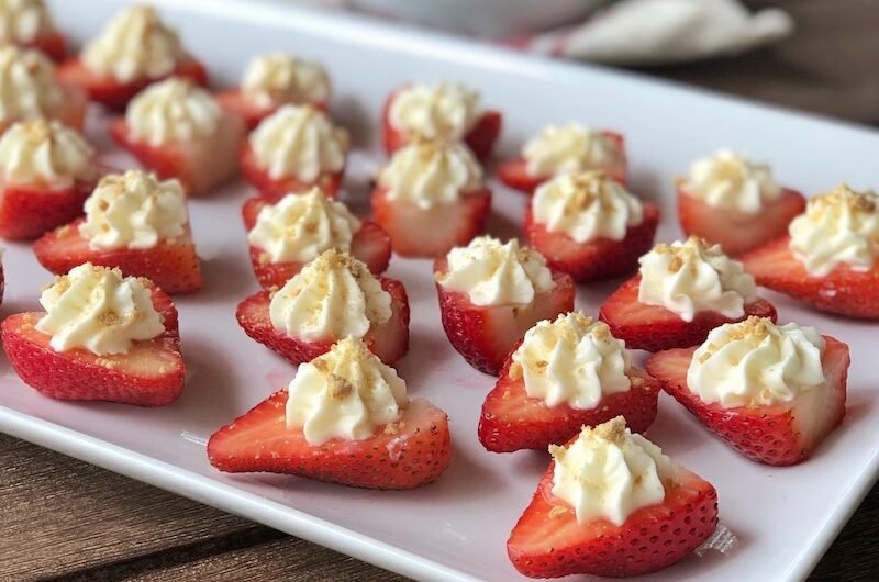 Deviled Strawberries Recipe