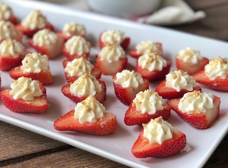 Deviled Strawberries Recipe