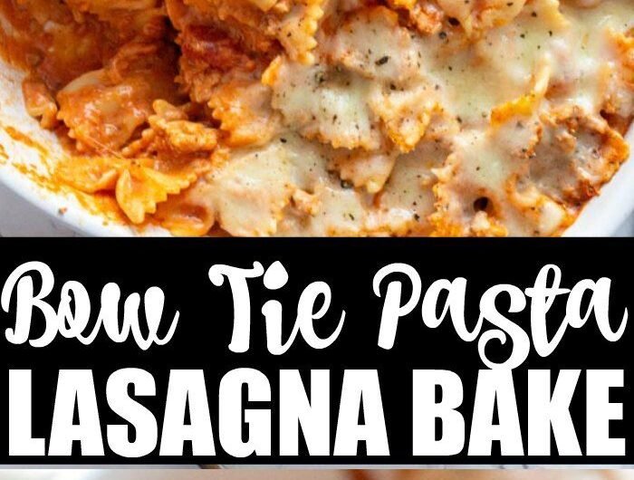 Bowtie Pasta Lasagna