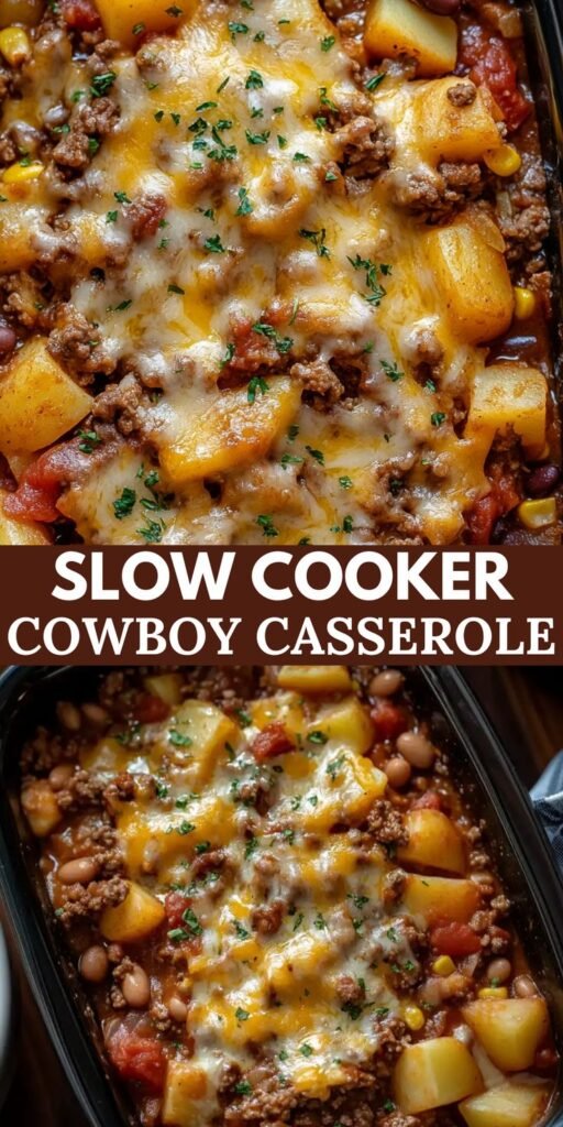 Slow Cooker Cowboy Casserole