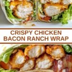 Crispy Chicken Bacon Ranch Wrap