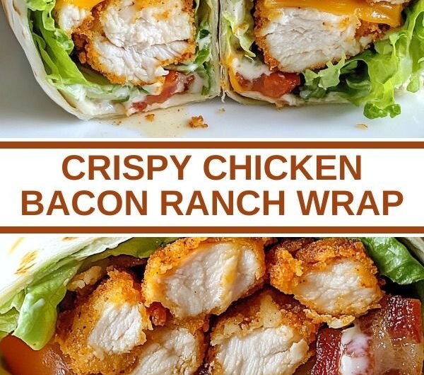 Crispy Chicken Bacon Ranch Wrap