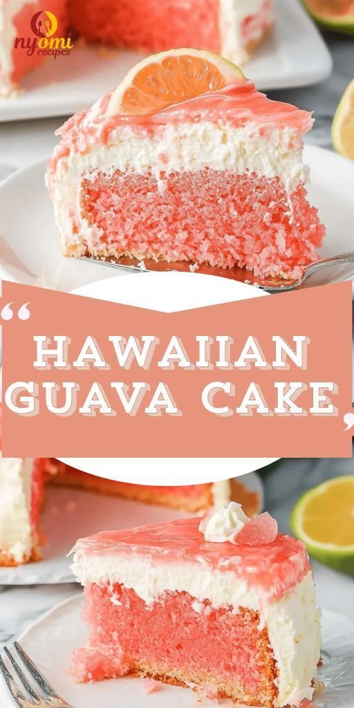 Hawaiian Guava Cake for a Tropical Christmas Dessert With Island Vibes