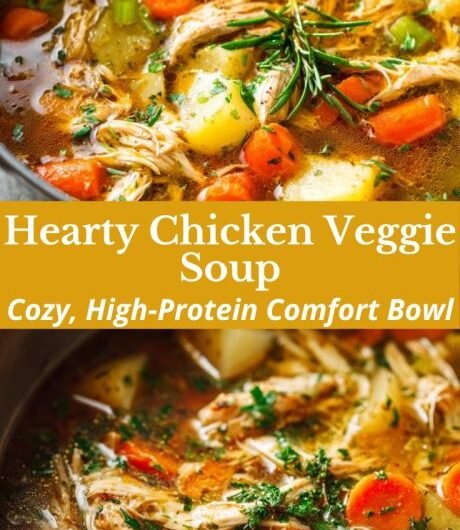 Hearty Chicken Veggie Soup