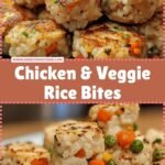 Chicken & Veggie Rice Bites