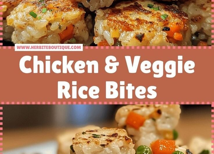 Chicken & Veggie Rice Bites