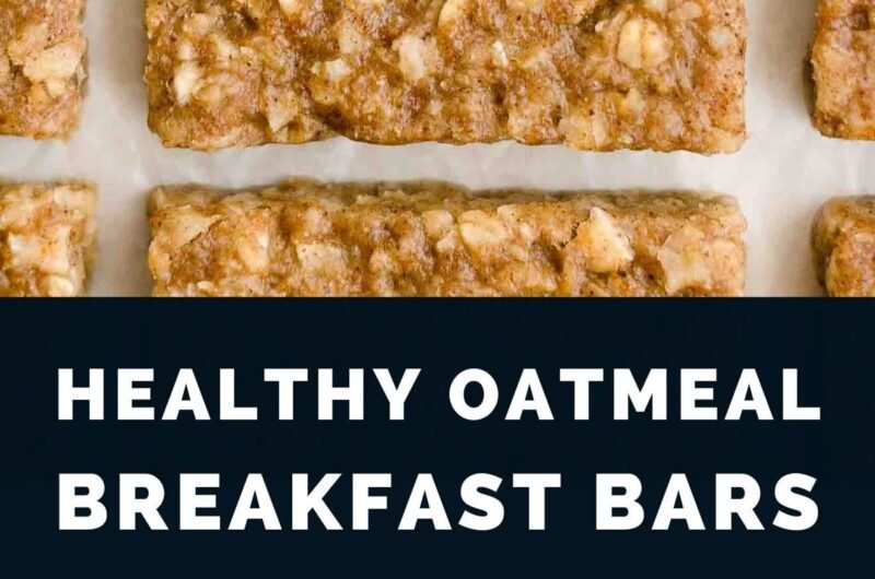 Healthy Breakfast Bars