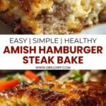 Easy Amish Hamburger Steak Bake