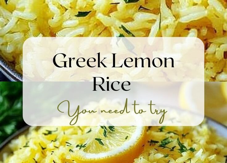 Flavorful Greek Lemon Rice