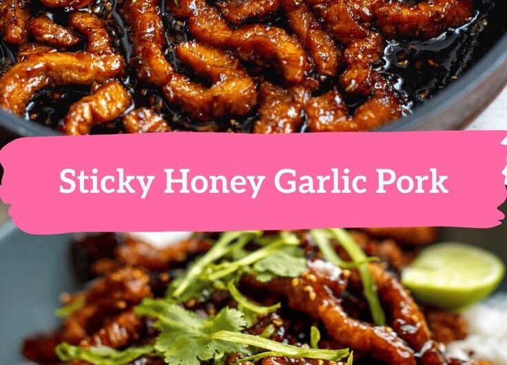 Sweet and Savory Sticky Honey Garlic Pork Recipe