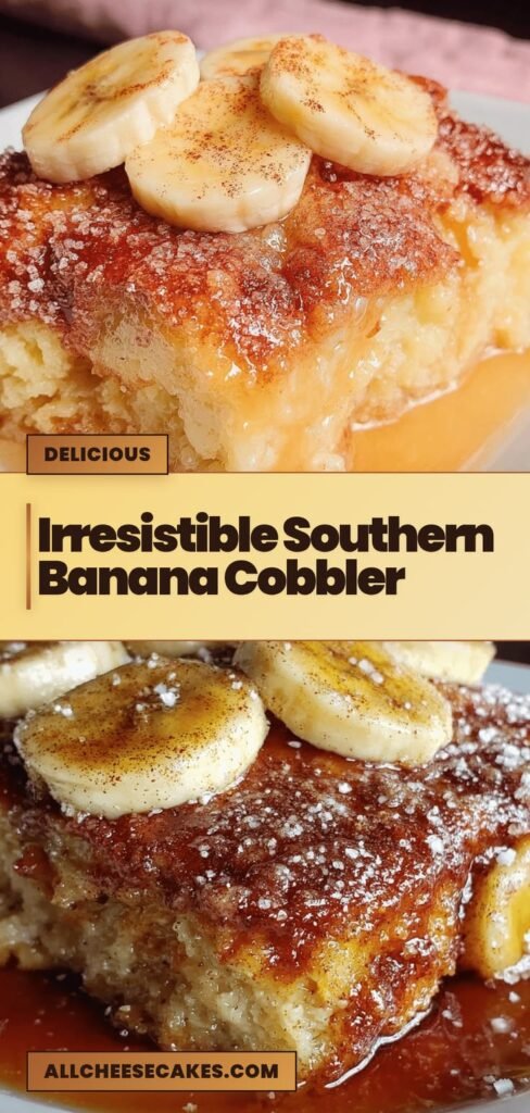 Southern Banana Cobbler Recipe
