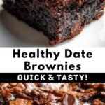 Irresistible & Healthy Date Brownies Recipe