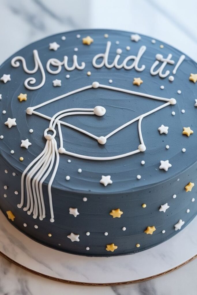 Graduation Mini Cake Idea