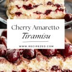 Elegant Cherry Amaretto Tiramisu