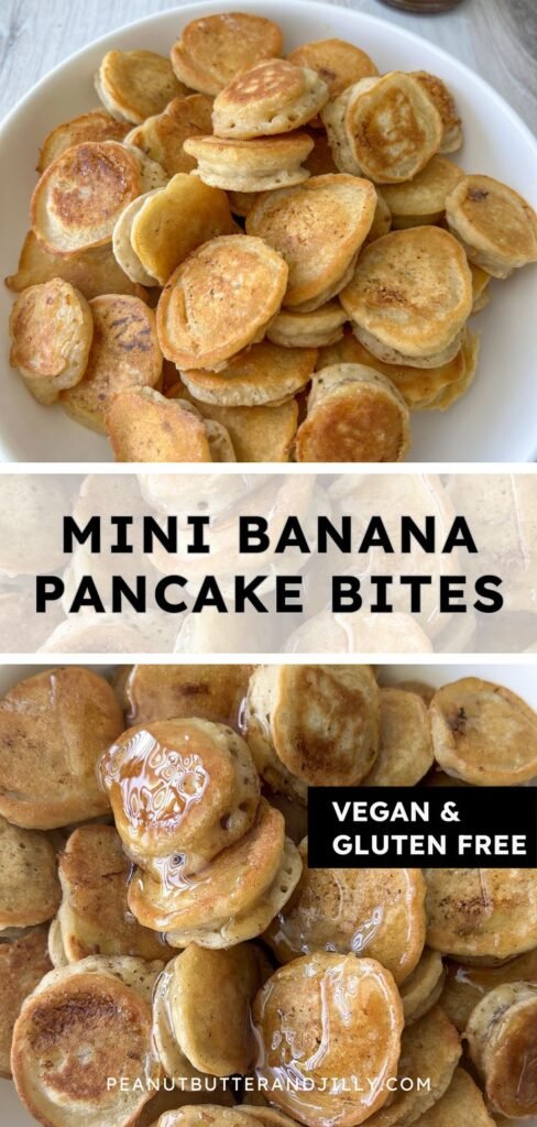 Mini Banana Pancake Bites