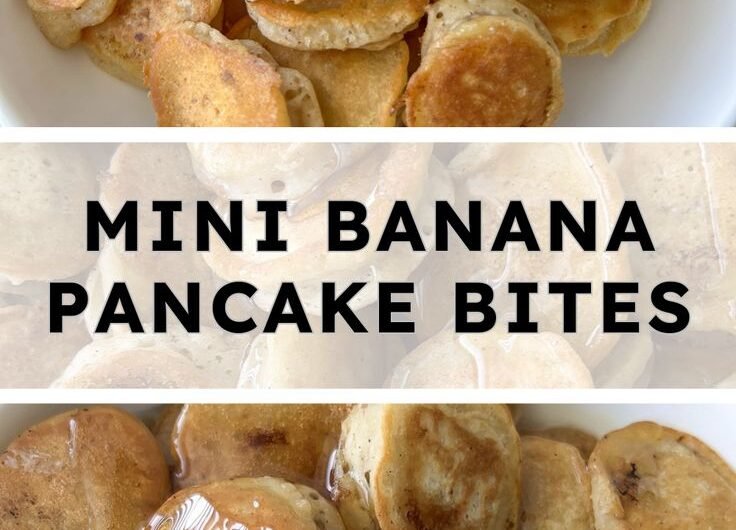 Mini Banana Pancake Bites