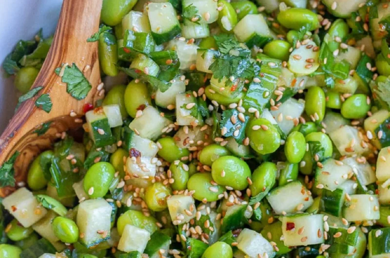 Cucumber Edamame Salad