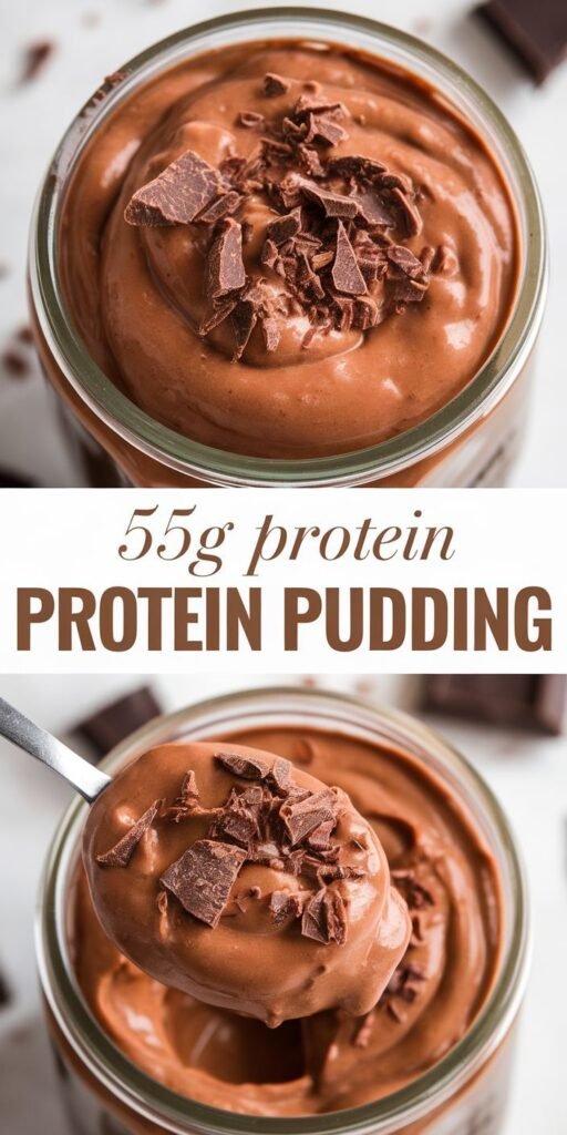 Super High Protein Chocolate Pudding for Easy Snacking