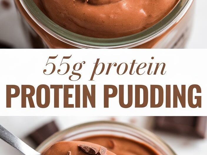 Super High Protein Chocolate Pudding for Easy Snacking