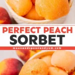 Perfect Peach Sorbet