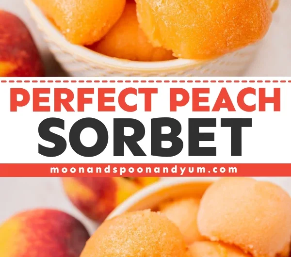 Perfect Peach Sorbet