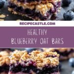 Wholesome Blueberry Oatmeal Bars