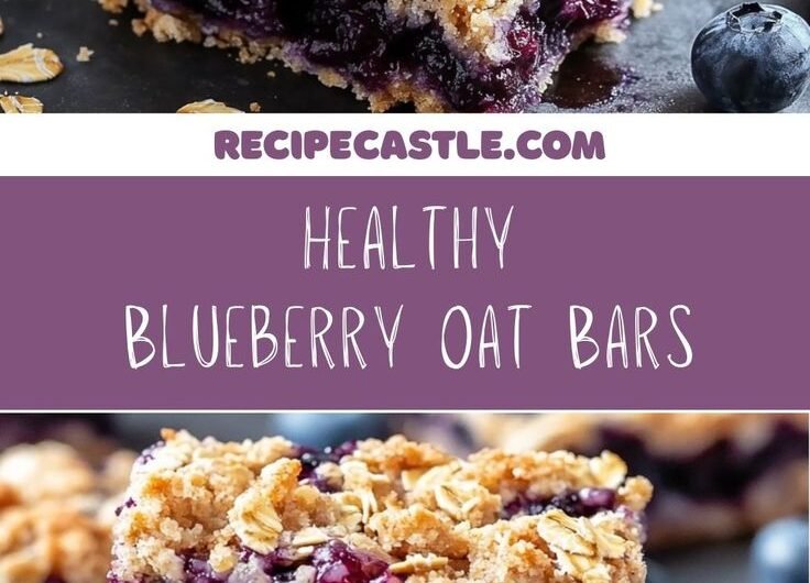 Wholesome Blueberry Oatmeal Bars