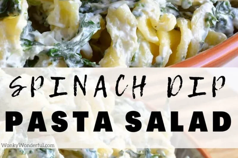 Spinach Dip Pasta Salad